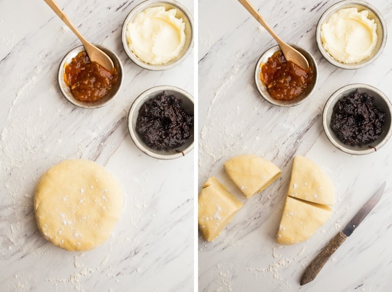 Authentic Czech Kolaches Recipe - small batch, makes 12 small kolaches