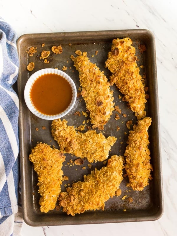 baked breaded chicken strips