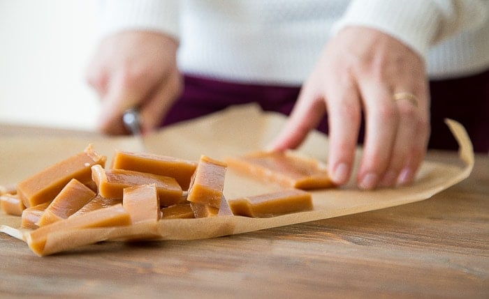 A small batch of caramels @dessertfortwo