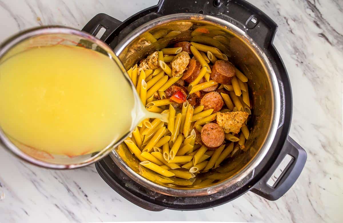 instant pot chicken pasta