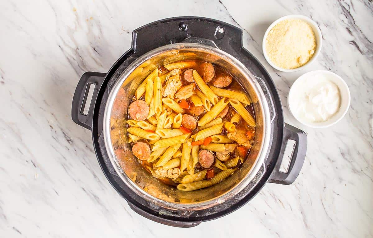 pasta in the instant pot