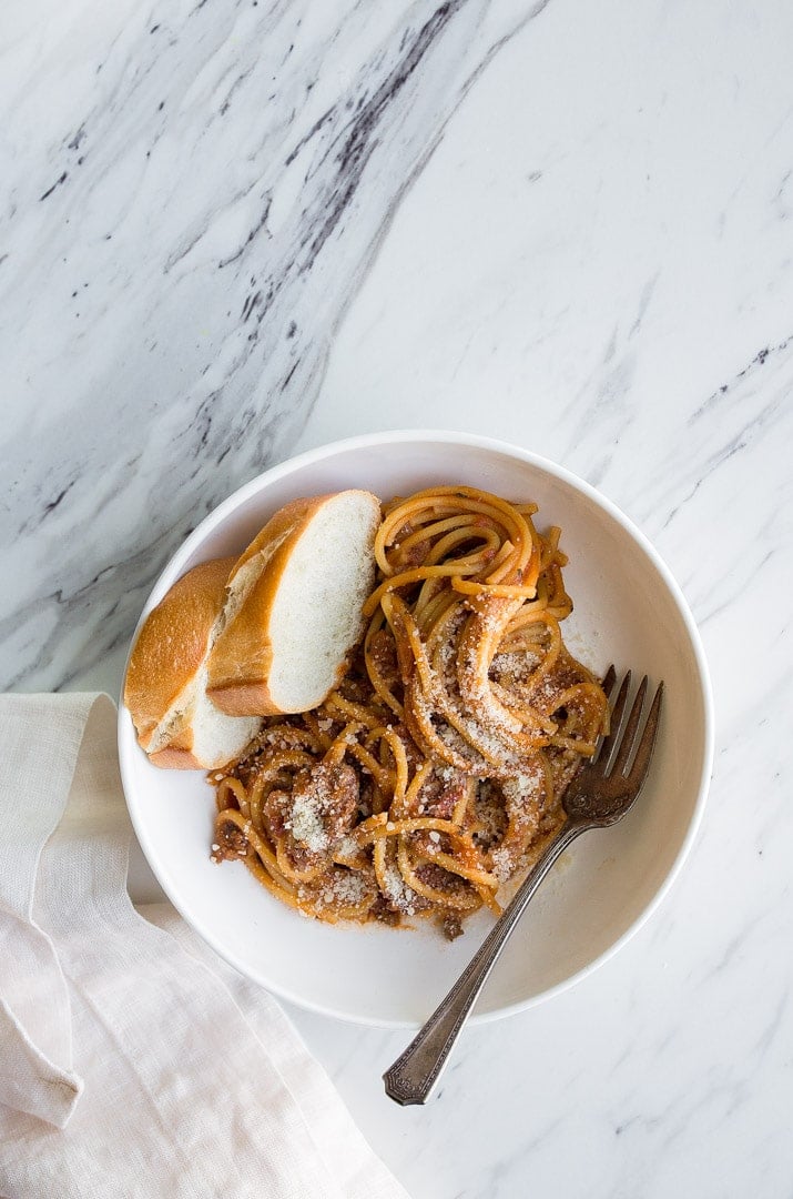 Instant Pot Spaghetti with Meat Sauce Recipe for the Instant Pot Mini 3 quart. One Pot Spaghetti with Meat Sauce. Pasta for Two. Instant Pot Spaghetti with Meat Sauce Recipe for the Instant Pot Mini 3 quart. One Pot Spaghetti with Meat Sauce. Pasta for Two.