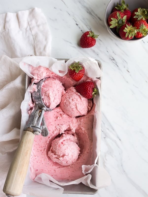 strawberry ice cream recipe