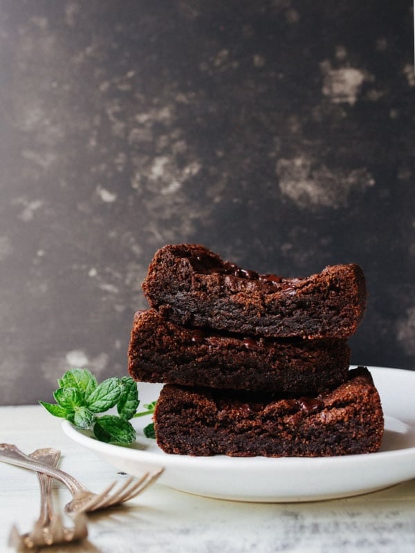 Vegan Brownies for two